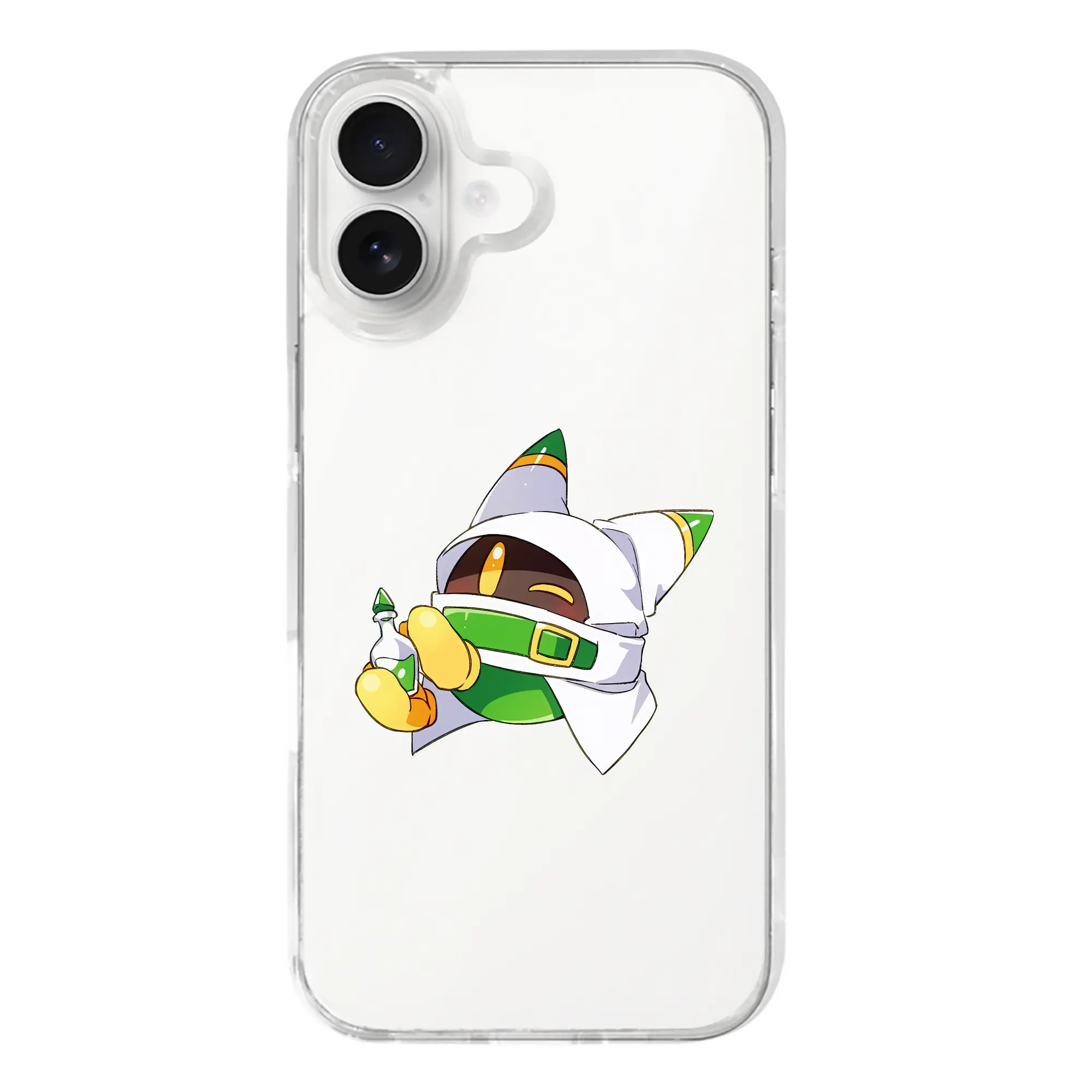 星のカービィ グッズ マホロア - iPhone 17シリーズ 透明スマホケース – 薄型・耐衝撃・精密フィット保護カバー